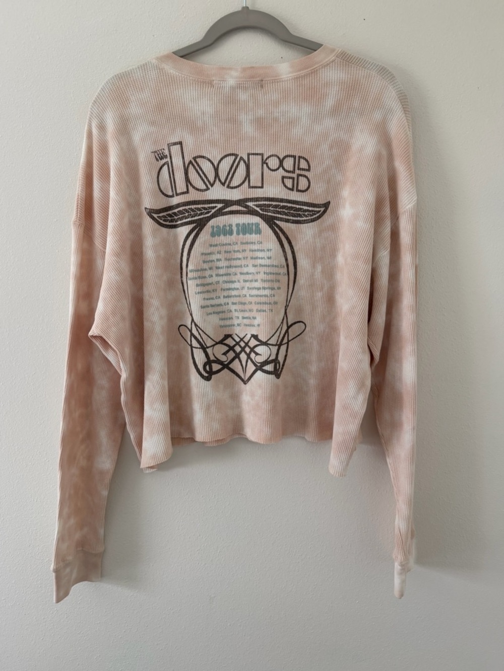 NWT DAYDREAMER The Doors 1968 Thermal Graphic Tee size medium - Picture 3 of 9